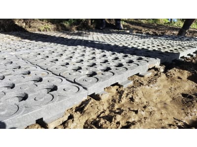 INB® Paddockplatte 50 x 50 x 5,3 cm, 1 St., für Tierhaltung, Garten- und Landschaftsbau und Bauwesen