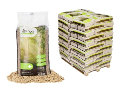 vita holz plus PEFC Holzpellets (Palette, 990 kg)
