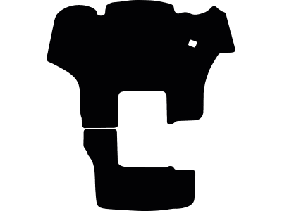 Fußmatte Gummi schwarz, 2-teilig, Einfassung Stoff-Spiralband schwarz, für Valtra Traktor Q-Serie, ab Bj. 09.22 Fußmatte Gummi schwarz, 2-teilig, Einfassung Stoff-Spiralband schwarz, für Valtra Traktor Q-Serie, ab Bj. 09.22