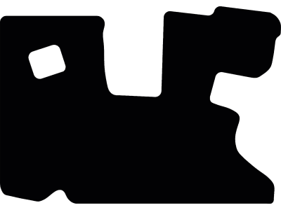 Fußmatte Gummi schwarz, für Wacker Neuson Minibagger EZ53, Bj. 16 – 19 Fußmatte Gummi schwarz, für Wacker Neuson Minibagger EZ53, Bj. 16 – 19