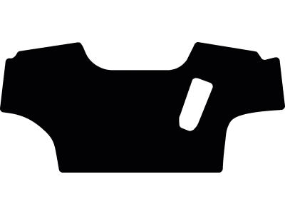 Fußmatte Gummi schwarz, für Massey Ferguson Traktor 8S, ab Bj. 19 Fußmatte Gummi schwarz, für Massey Ferguson Traktor 8S, ab Bj. 19