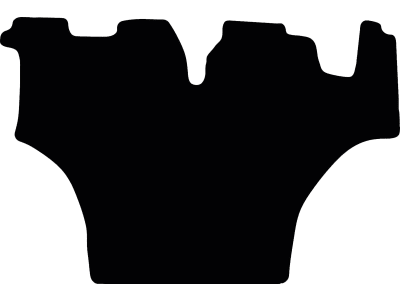 Fußmatte Gummi schwarz, für New Holland Traktor T4F, ab Bj. 23 Fußmatte Gummi schwarz, für New Holland Traktor T4F, ab Bj. 23