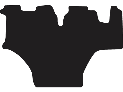 Fußmatte Gummi schwarz, für New Holland Traktor T4N, ab Bj. 23 Fußmatte Gummi schwarz, für New Holland Traktor T4N, ab Bj. 23