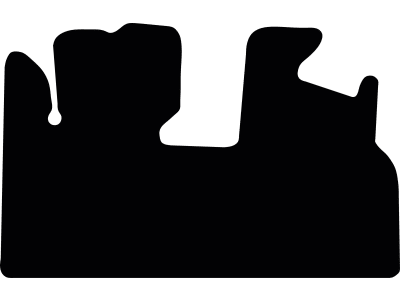 Fußmatte Velours schwarz, für Wacker Neuson Kettenbagger ET58, EZ50, ab Bj. 21 Fußmatte Velours schwarz, für Wacker Neuson Kettenbagger ET58, EZ50, ab Bj. 21