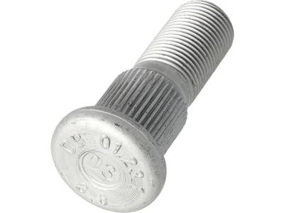 BPW Radbolzen Typ "A" mit Riffelung M 18 x 1,5 Länge 57 mm