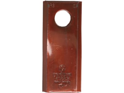 radura® Kreiselmäherklinge 93 x 40 x 3 mm, rechts, gedreht, für Mähwerk Case IH, John Deere,  Kverneland, PZ, 41882.01