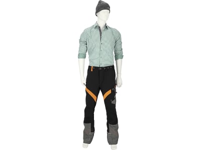 STIHL Schnittschutz-Bundhose "Advance X-Flex" schwarz; warnorange Schnittschutzklasse 1 (20 m/s)