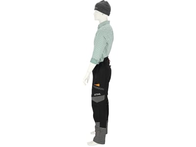 STIHL Schnittschutz-Bundhose "Advance X-Flex" schwarz; warnorange Schnittschutzklasse 1 (20 m/s)