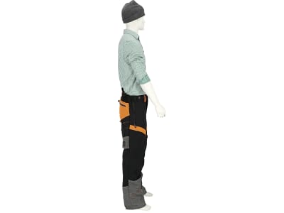 STIHL Schnittschutz-Bundhose "Advance X-Flex" schwarz; warnorange Schnittschutzklasse 1 (20 m/s)