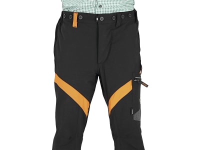 STIHL Schnittschutz-Bundhose "Advance X-Flex" schwarz; warnorange Schnittschutzklasse 1 (20 m/s)