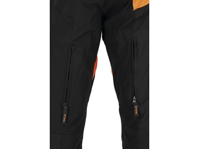 STIHL Schnittschutz-Bundhose "Advance X-Flex" schwarz; warnorange Schnittschutzklasse 1 (20 m/s)