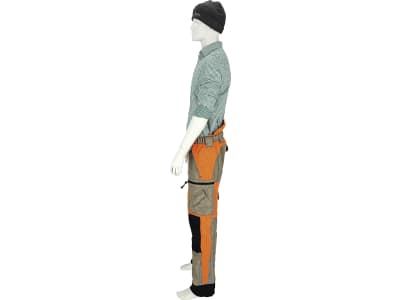 STIHL Schnittschutz-Bundhose "Dynamic Vent", warnorange; schwarz; kaki, Schnittschutzklasse 1 (20 m/s), Mod. 2022/2023