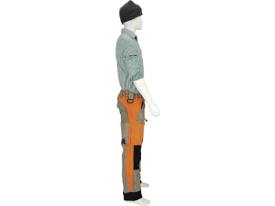 STIHL Schnittschutz-Bundhose "Dynamic Vent", warnorange; schwarz; kaki, Schnittschutzklasse 1 (20 m/s), Mod. 2022/2023