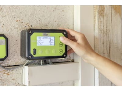 SmartCoop Stallentlüftung Luftleistung max. 120 m³/h, für Geflügelställe, 70625