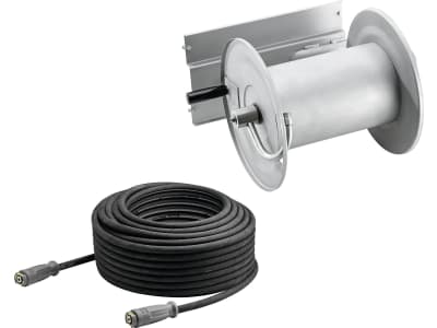 Kärcher® Schlauchaufroller mit HD-Schlauch 40 m/DN 12, Edelstahl , 9.702-406.0 Kärcher® Schlauchaufroller mit HD-Schlauch 40 m/DN 12, Edelstahl , 9.702-406.0