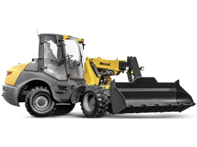MECALAC Schwenklader "AS900TELE" Z-Kinematik, Teleskoparm, Hubkraft 3.700 daN, 55,4 kW (75 PS) bei 2.300 min⁻¹, 0 – 20 km/h