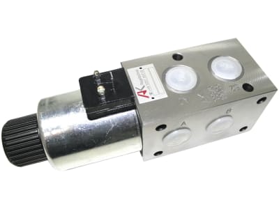 6/2-Wegeventil "TB", 12 V DC, G 1/2", 60 l/min 6/2-Wegeventil "TB", 12 V DC, G 1/2", 60 l/min