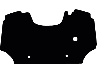 Fußmatte Velours schwarz, für Deutz-Fahr Traktor Agroplus, mit elektronischem Gaspedal, ab Bj. 09 Fußmatte Velours schwarz, für Deutz-Fahr Traktor Agroplus, mit elektronischem Gaspedal, ab Bj. 09