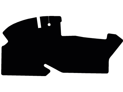 Fußmatte Velours schwarz, für Krone Mähaufbereiter Big M I, Bj. 96 – 03 Fußmatte Velours schwarz, für Krone Mähaufbereiter Big M I, Bj. 96 – 03