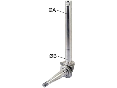 Achsschenkel links Länge 298,45 mm, für Ford New Holland 200, 300, 2000, 3000, 4000