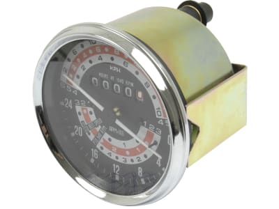 Traktormeter Ø 78/89 mm, 0 bis 24 km/h, für Massey Ferguson 165, 168, 175, 178, 185, 188, 50