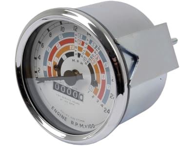 Traktormeter Ø 73/80 mm, 0 bis 24 mile/h, rechtsdrehend, für Fordson Major, Power Major