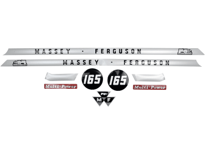 Aufklebersatz "MF 165" für Massey Ferguson Aufklebersatz "MF 165" für Massey Ferguson