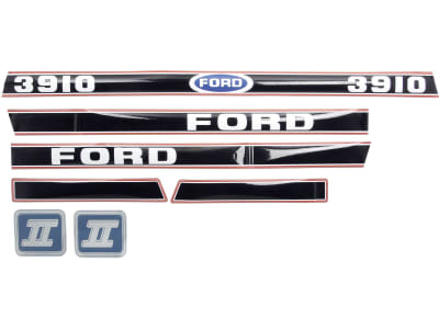 Aufklebersatz "Ford 3910 Force II" ab Bj. 86 für Ford New Holland, Vergl. Nr. Ford New Holland: 83953030 Aufklebersatz "Ford 3910 Force II" ab Bj. 86 für Ford New Holland, Vergl. Nr. Ford New Holland: 83953030