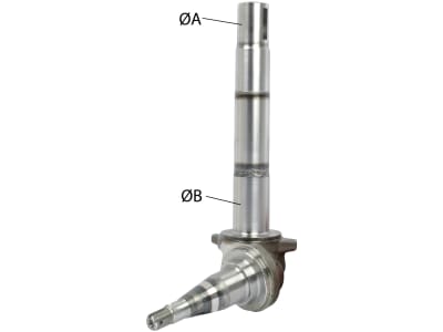 Achsschenkel links für Ford New Holland 5110, 5610, 6410, 6610, 6810, 7410, 7610, 7810, 5600, 6600, 7600, 5000, 7000, 7100, 7200