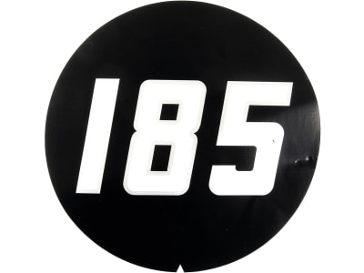Typenaufkleber "185" für Massey Ferguson 185