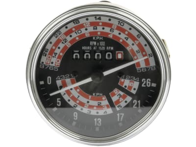 Traktormeter Ø 78/89 mm, 0 bis 26 km/h, für Massey Ferguson 135, 148 Traktormeter Ø 78/89 mm, 0 bis 26 km/h, für Massey Ferguson 135, 148