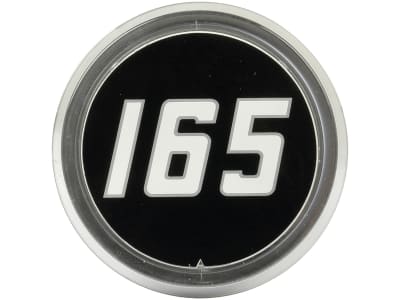 Typenemblem "MF165" für Massey Ferguson 165 Typenemblem "MF165" für Massey Ferguson 165