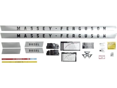 Aufklebersatz "MF 135" für Massey Ferguson, Vergl. Nr. Massey Ferguson: 836931M91, MF18DK Aufklebersatz "MF 135" für Massey Ferguson, Vergl. Nr. Massey Ferguson: 836931M91, MF18DK