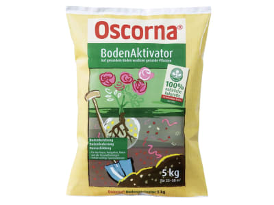 Oscorna® Bodenaktivator die natürliche Bodenverbesserung mit NPK 3+2+0.5 5 kg Sack  Pulver