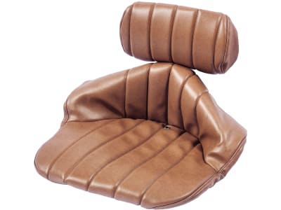 Sitzbezug, 2-teilig, braun, Kunstleder, für Grammer DS 85/H50R Sitzbezug, 2-teilig, braun, Kunstleder, für Grammer DS 85/H50R