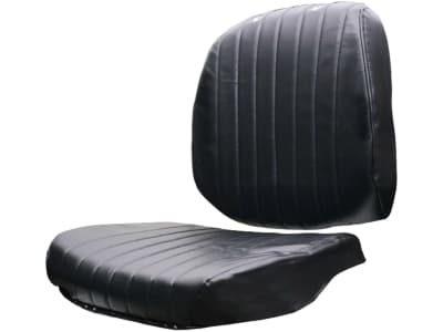 Sitzbezug, 2-teilig, schwarz, Kunstleder, für Grammer DS 20/H90, DS 44/ 85/H90AR, LS 95/H90AR Sitzbezug, 2-teilig, schwarz, Kunstleder, für Grammer DS 20/H90, DS 44/ 85/H90AR, LS 95/H90AR
