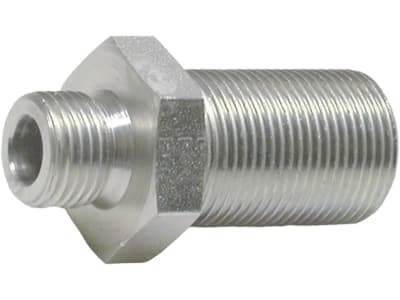 Schottverschraubung "C-FI-15/M16KL", Druckluft, metrisch, gerade, ohne Gegenmutter, M 22 x 1,5, M 16 x 1,5 Schottverschraubung "C-FI-15/M16KL", Druckluft, metrisch, gerade, ohne Gegenmutter, M 22 x 1,5, M 16 x 1,5