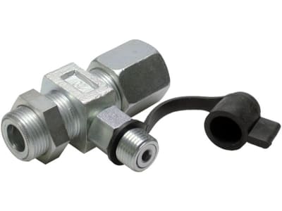 Prüfverschraubung "TC-FI-15 G-Prüf" für Druckluftbremsanlagen, M 22 x 1,5 AG/M 16 x 1,5 AG