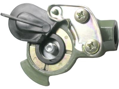 Kupplungskopf schwarz, für Anhänger, 1-Kreis-Anlage, M 22 x 1,5 IG Kupplungskopf schwarz, für Anhänger, 1-Kreis-Anlage, M 22 x 1,5 IG