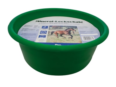 DERBY® Mineral-Leckschale für Pferde ideal für Weide und Laufstall Leckmasse 10 kg Schale DERBY® Mineral-Leckschale für Pferde ideal für Weide und Laufstall Leckmasse 10 kg Schale