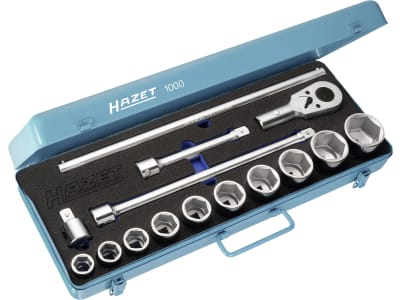 Hazet® Steckschlüsselsatz 3/4 " 15-teilig, 1000 Hazet® Steckschlüsselsatz 3/4 " 15-teilig, 1000