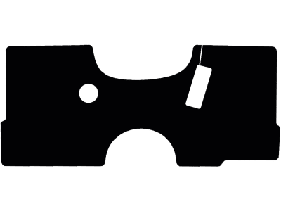 Fußmatte Velours schwarz, für JCB Teleskoplader TM 320 S Agri, ab Bj. 14 Fußmatte Velours schwarz, für JCB Teleskoplader TM 320 S Agri, ab Bj. 14