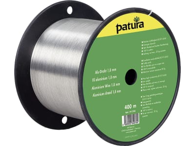 Patura Weidezaundraht 400 m Aluminium Patura Weidezaundraht 400 m Aluminium