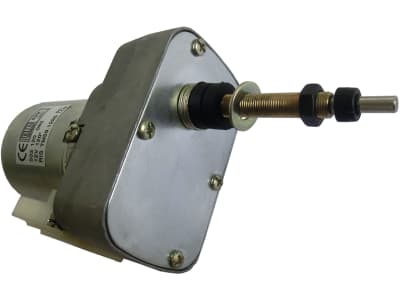 Scheibenwischermotor 12 V Länge Achse 85 mm Wischwinkel 120 °, schwere Bauart, Ø Welle 6 mm x M 6 für Fritzmeier Scheibenwischermotor 12 V Länge Achse 85 mm Wischwinkel 120 °, schwere Bauart, Ø Welle 6 mm x M 6 für Fritzmeier