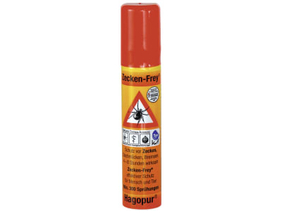 Hagopur® Zeckenspray "Zecken-Frey" Hagopur® Zeckenspray "Zecken-Frey"