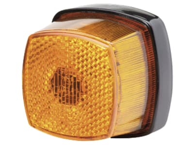 Hella® Seitenmarkierungsleuchte quadratisch, links/rechts, 62 x 62 x 46 mm, waagerecht; senkrecht; 2 St. Schraube M 5, E9 1280, 2PS 357 012-001 Hella® Seitenmarkierungsleuchte quadratisch, links/rechts, 62 x 62 x 46 mm, waagerecht; senkrecht; 2 St. Schraube M 5, E9 1280, 2PS 357 012-001