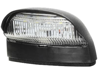 Hella® LED-Kennzeichenleuchte oval, links/rechts, 72 x 50 x 42 mm, 10 – 30 V DC, 4 LEDs, 2KA 357 013-001