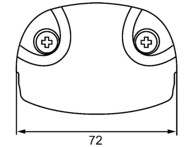 Hella® LED-Kennzeichenleuchte oval, links/rechts, 72 x 50 x 42 mm, 10 – 30  V DC, 4 LEDs, 2KA 357 013-001 günstig online kaufen