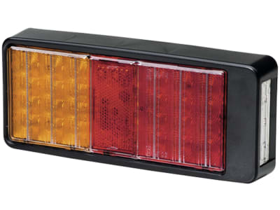 Hella® LED-Schlussleuchte quadratisch, 223 x 98 x 35 mm, Schluss-, Brems-, Blink- und Kennzeichenlicht mit Rückstrahler, 9 – 36 V DC, 2VB 357 020-001 Hella® LED-Schlussleuchte quadratisch, 223 x 98 x 35 mm, Schluss-, Brems-, Blink- und Kennzeichenlicht mit Rückstrahler, 9 – 36 V DC, 2VB 357 020-001