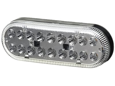 Hella® LED-Schlussleuchte oval, Schluss-, Brems- und Blinklicht, hohe Vibrationsfestigkeit, 12 – 24 V DC, 2SD 357 022-011 Hella® LED-Schlussleuchte oval, Schluss-, Brems- und Blinklicht, hohe Vibrationsfestigkeit, 12 – 24 V DC, 2SD 357 022-011